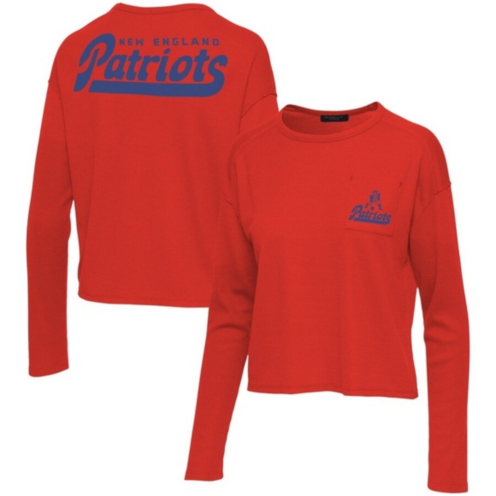 Junk Food Clothing Red Long Sleeve Tee